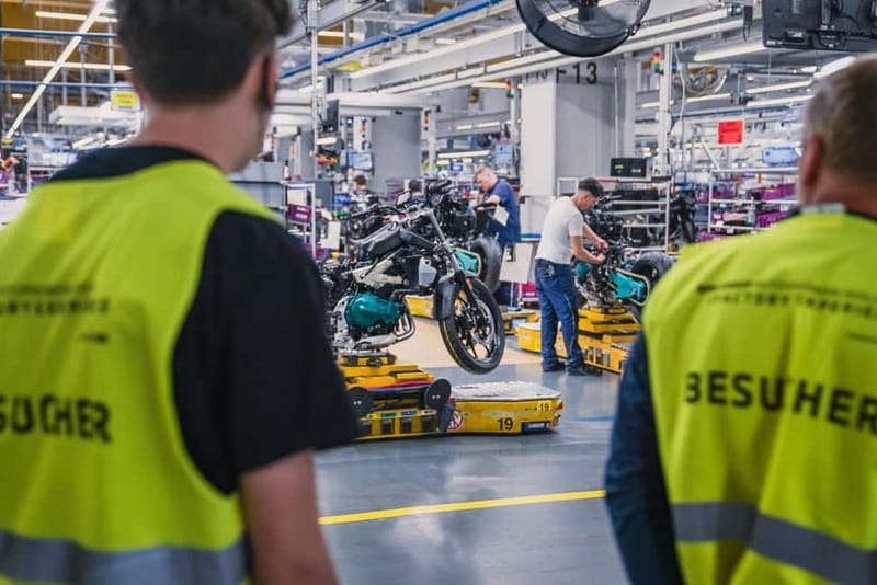 Berlin: BMW Motorrad Production – See How Bikes Are Built - Inside the production and logistics areas