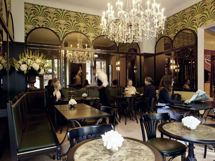 Berlin: Breakfast at Café Wintergarten - Fresh Bread, Butter, Pastries, and Coffee