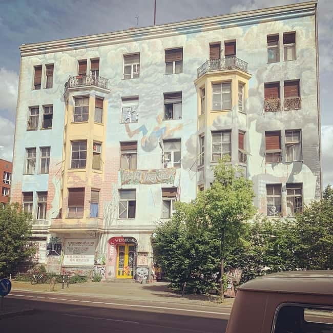 Berlin: DIY & Subculture Sightseeing in a 1972 Ford Van! - Squats, courtyards, and the city behind the storefront