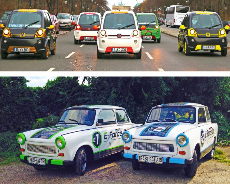 Berlin: E-Trabi City Tour - Why an electric Trabant makes Berlin sightseeing different