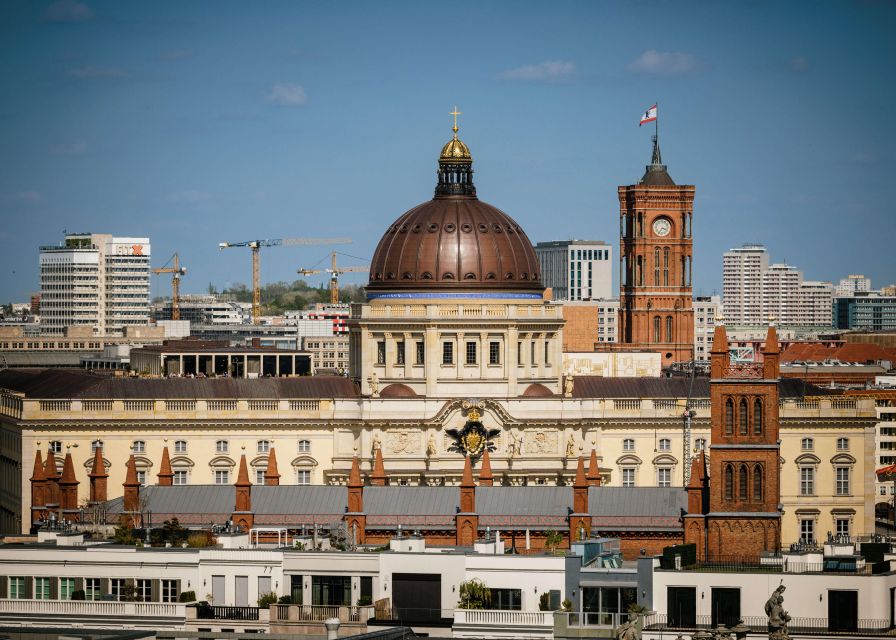 Berlin: Französischer Dom 360° Panorama & Crémant to go - Berlin’s Historic Center From Above