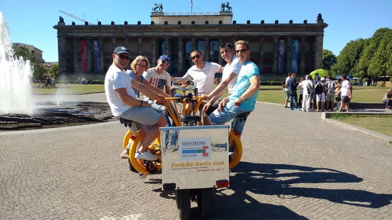 Berlin: Fun Private Guided Sightseeing Tours with Teambikes - Holocaust Memorial and Hitler’s Bunker