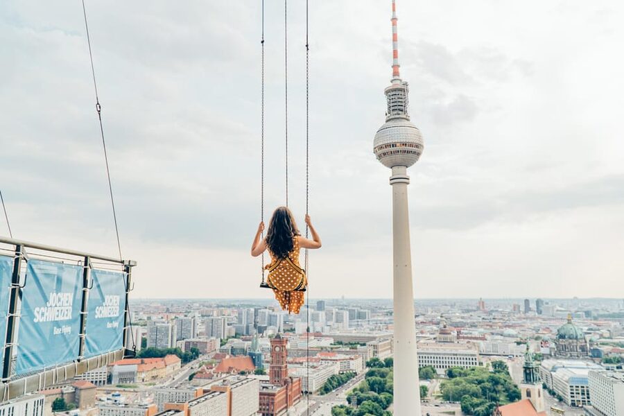 Berlin: Highest Swing in Europe - The view depends on Berlin weather
