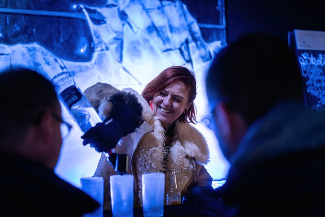 Berlin Icebar Experience Including 3 drinks - Photos, sculptures, and the small-room problem