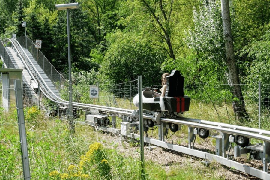 Berlin: Nature Bobsled Run Ticket - The ride itself: 500 meters of controlled speed