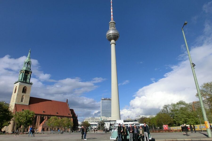 Berlin: Private Sightseeing Tour in Iconic Oldtimer VW Bus - The Berlin Wall and the difficult twentieth century