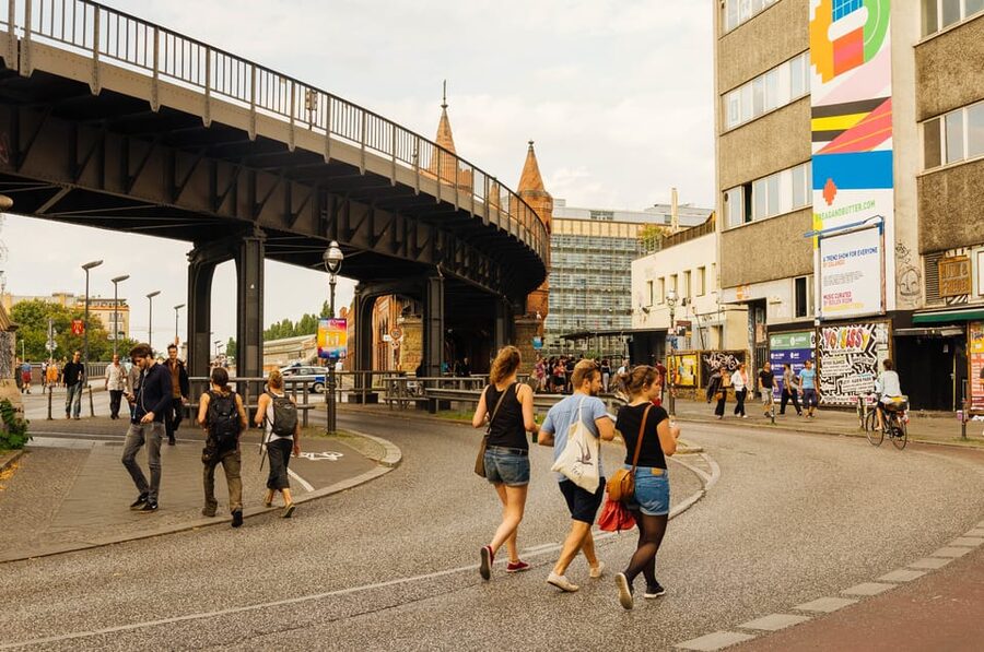 Berlin's Alternative Side: The Urban Jungle Tour - East Side Gallery and the Berlin Wall in public view