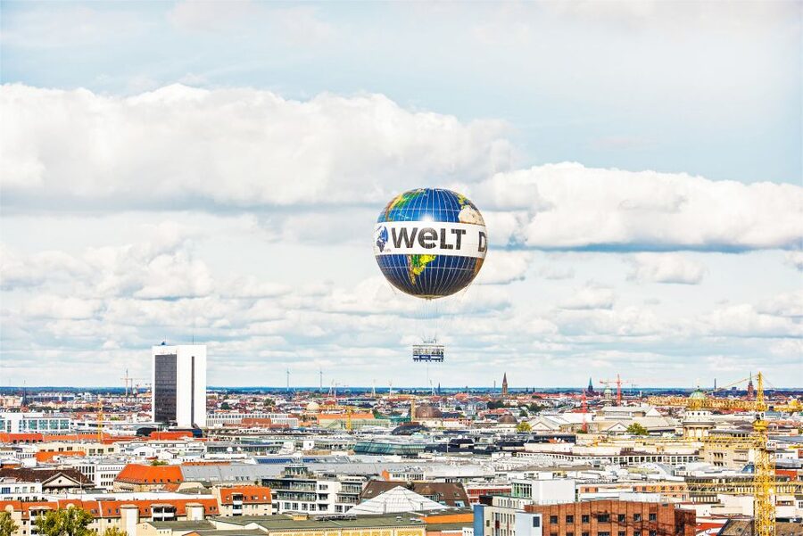 Berlin: Ticket for World Balloon with Perfect View - What you can see from the gondola