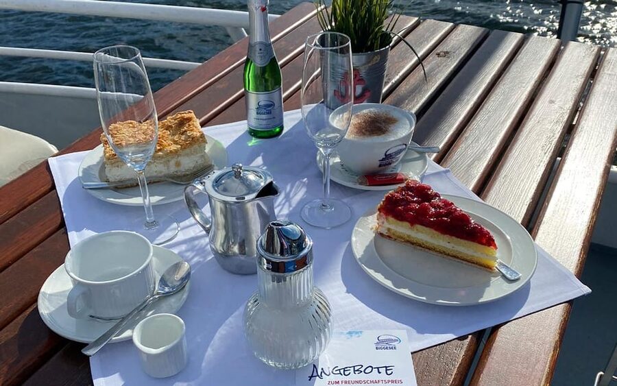 Biggesee: Boat Tour with All-inclusive cake buffet - Key points to know before boarding