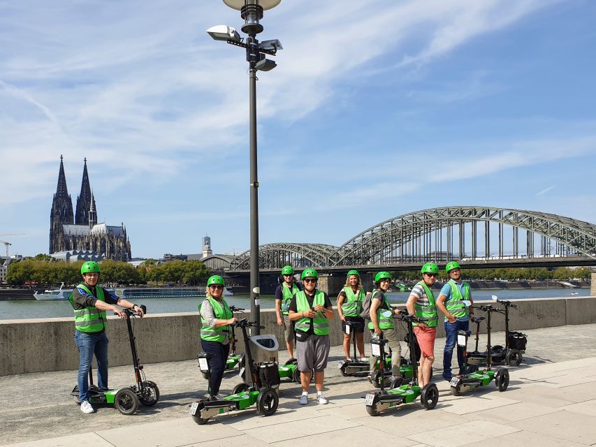 Cologne: Guided E-Scooter Tour - Along the Rhine past Groß St. Martin