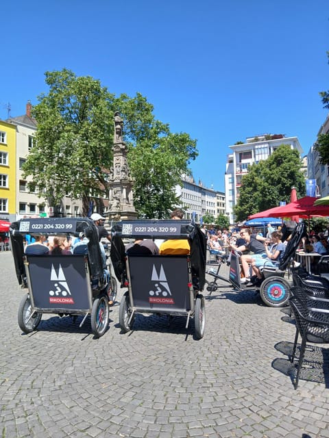 Cologne: Rickshaw Sightseeing Tour - The Chocolate Museum area