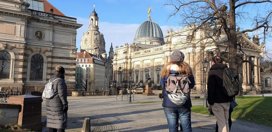 Dresden: Private Guided Walking Tour - Dresden Cathedral and the road to Brühl’s Terrace