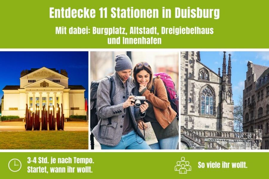 Duisburg: Scavenger Hunt Self-Guided Tour - The city theater and the final stretch