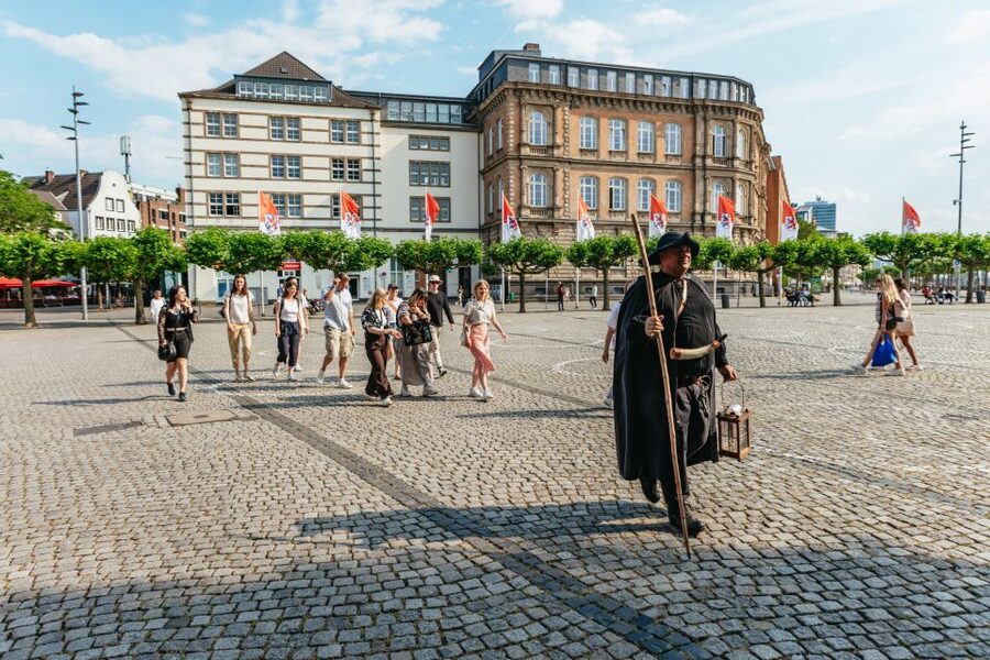 Düsseldorf: Guided Tour with a Night Watchman - St. Lambert’s Church and the old center