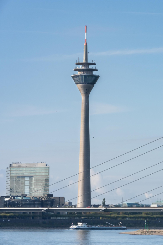 Düsseldorf: Rhine Tower Adult Entry - Choosing daylight, sunset, or a late-night visit