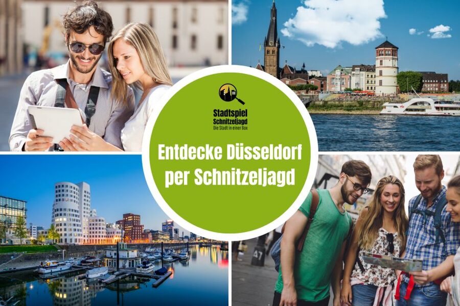 Düsseldorf: Scavenger Hunt Self-Guided Tour - A city walk hidden inside a game