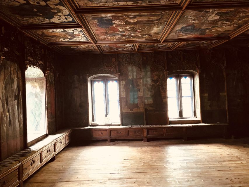 Goslar: Rathausführung - historisch & multimedial - The Rathausdiele and its starry ceiling