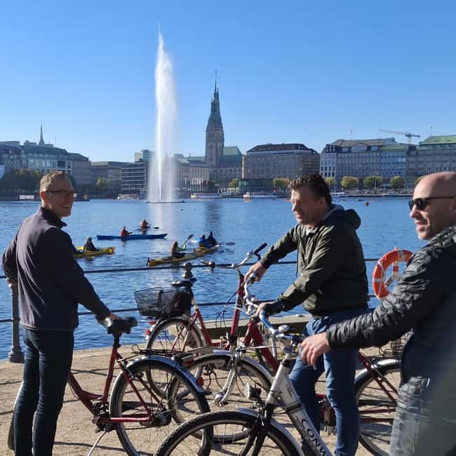 Hamburg: City Tour by Bike with Elbphilharmonie - HafenCity and the changing waterfront