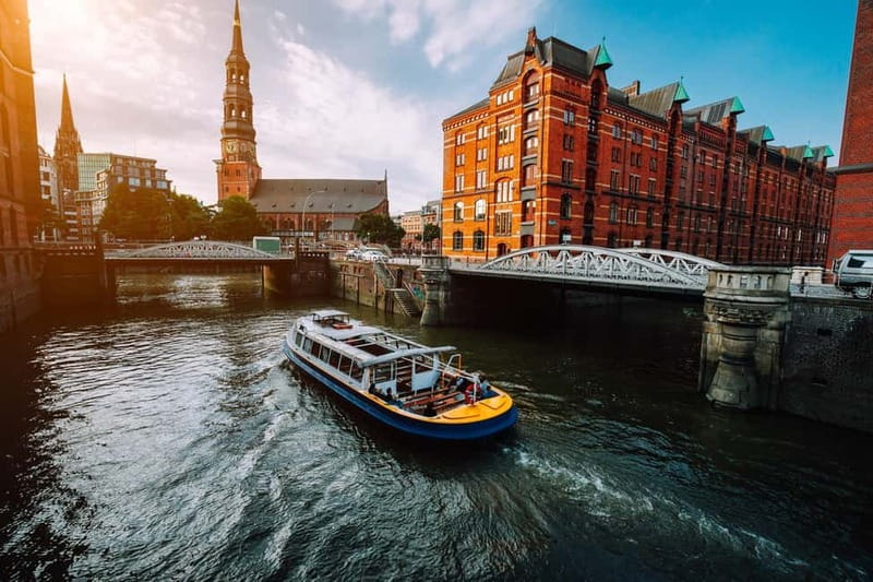 Hamburg: Grand Harbor Tour by Traditional Barge - Cruise ships and the scale of Hamburg’s port