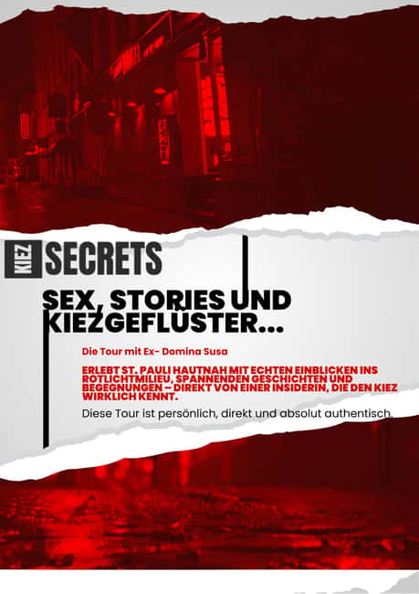 Hamburg: Neighborhood tour with a former dominatrix - The secret stop and the value of local access