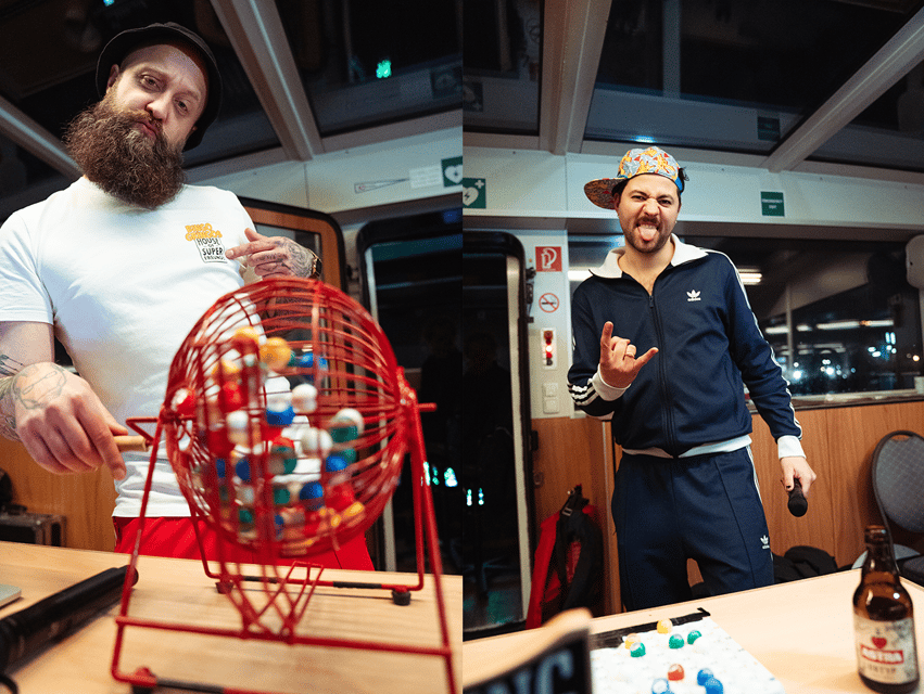 Hamburg: Party Bingo with the Bingo Gringos - Ben and Max keep the party moving