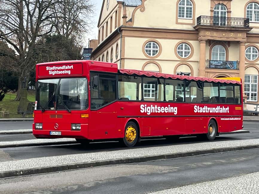 Kassel: City Tour and sightseeing in 8 Languages - Reaching Wilhelmshöhe Castle and Bergpark