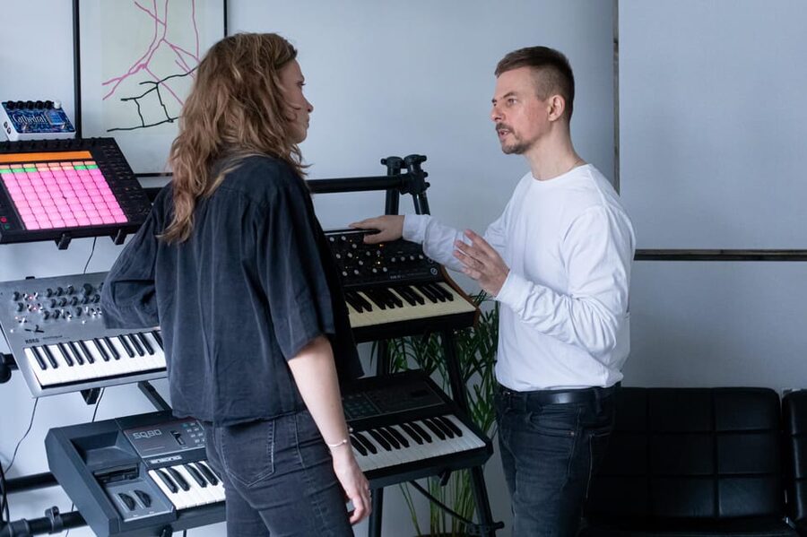 Produce Techno and House Music in Berlin - Arriving at the Brick Studio Building
