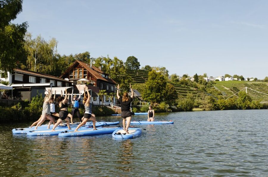 SUP Yoga with Guide - Thirty minutes to paddle at your own pace